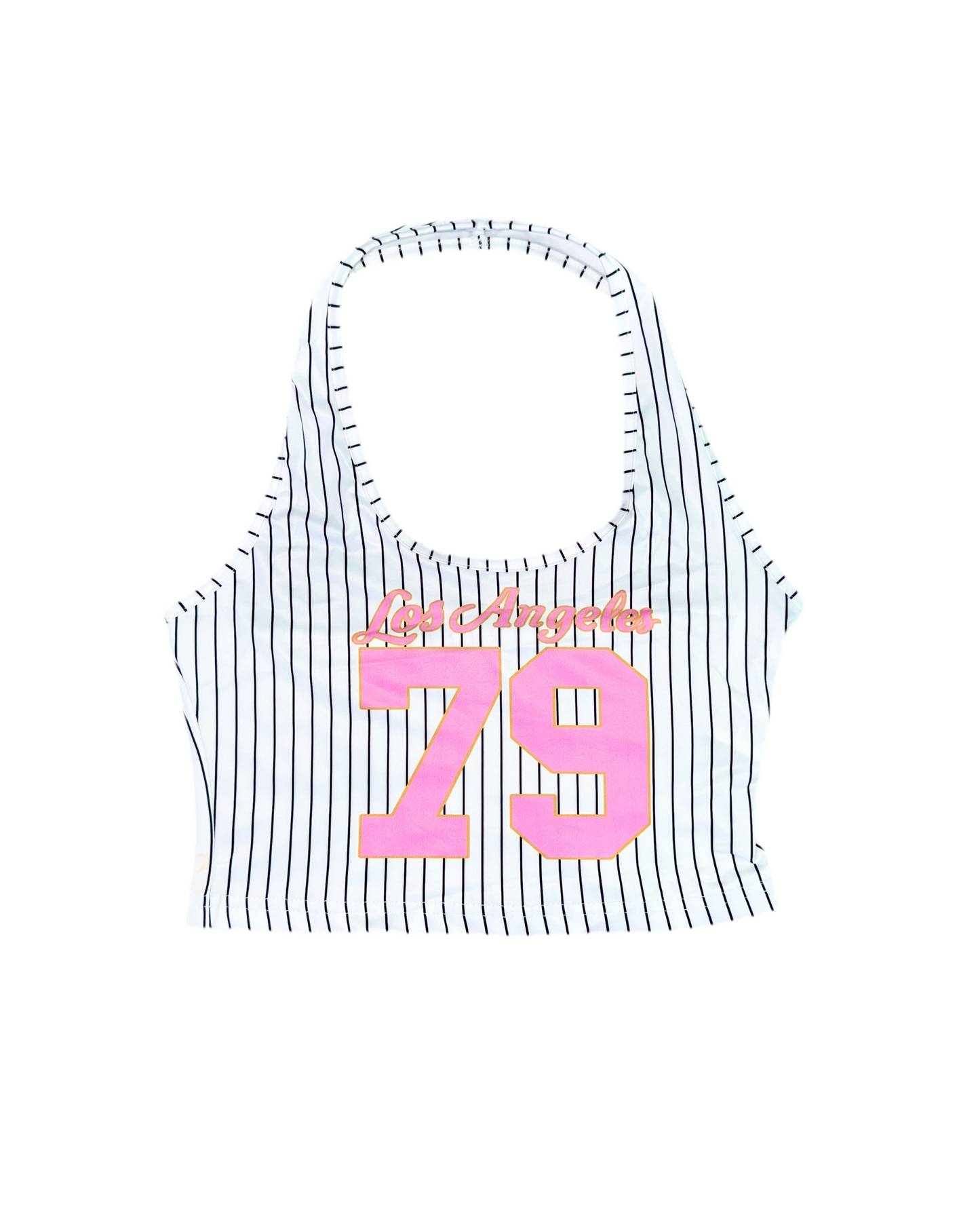 StreetHx Striped English Text Graphic Streetwear Style Tank Top, Fashion For Summer